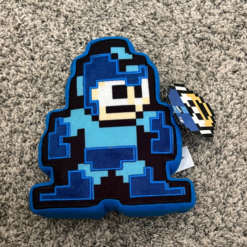 Megaman 34189 Classic 7.5" 8-Bit Mega Man Plush toy